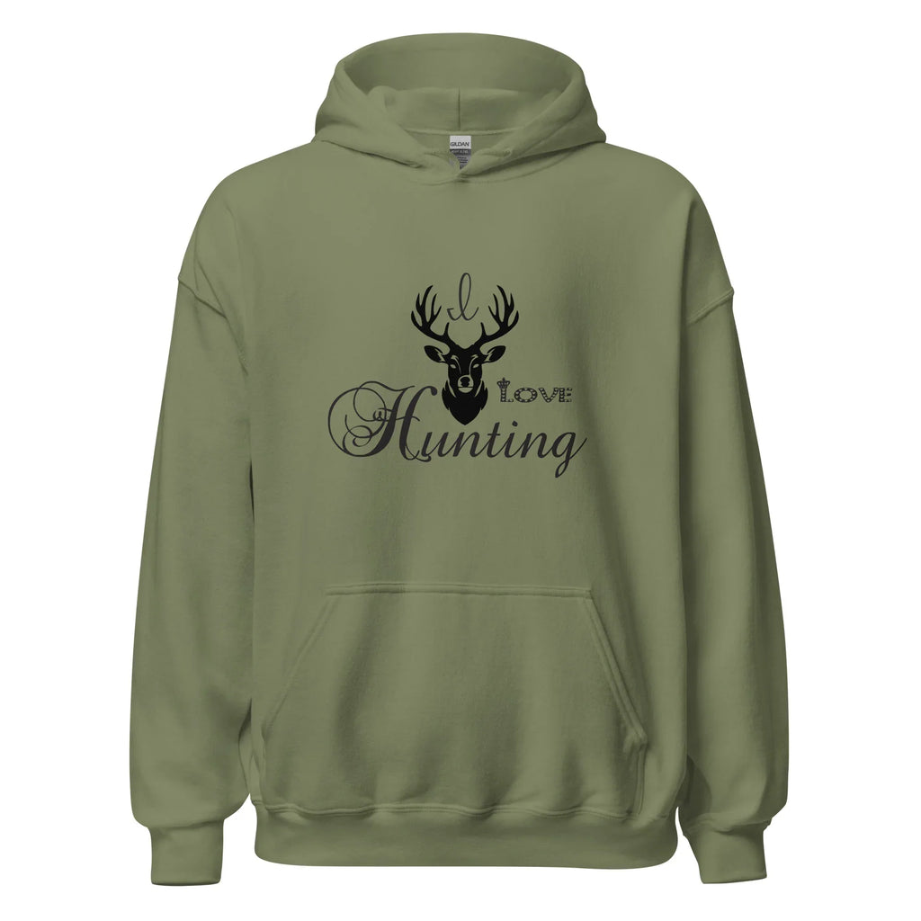 ROYAL HUNTING SPIRIT men’s hoodie - Indigo Blue / S - Printoo Shop - 6146806_5562