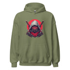 CYBER SHOGUN men’s hoodie - Black / S - Printoo Shop - 6796724_5530