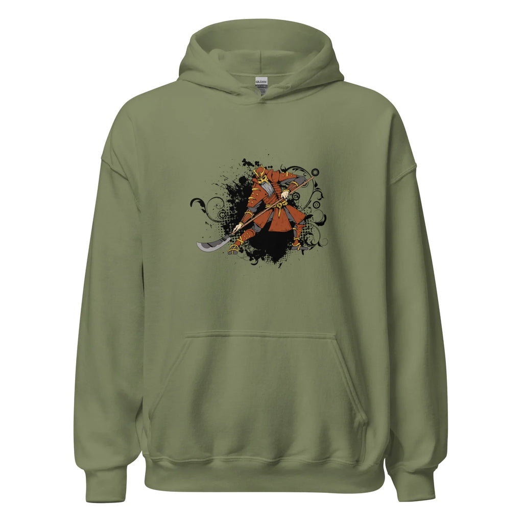 SAMURAI LEGEND men’s hoodie - Indigo Blue / S - Printoo Shop - 8396808_5562