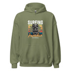 SURFING PARADISE men’s hoodie - Black / S - Printoo Shop - 4663725_5530