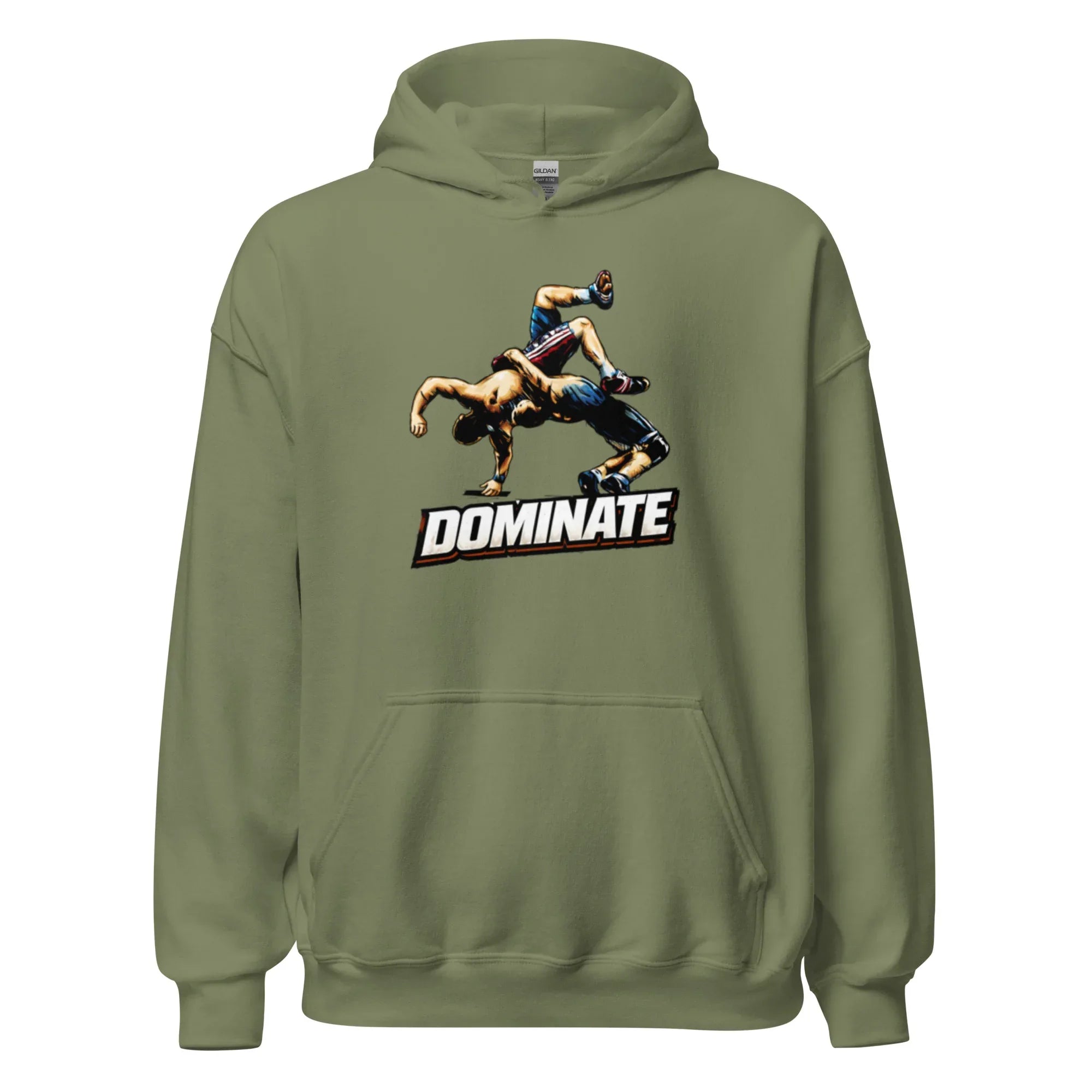 DOMINATE men’s hoodie - Black / S - Printoo Shop - 3563588_5530