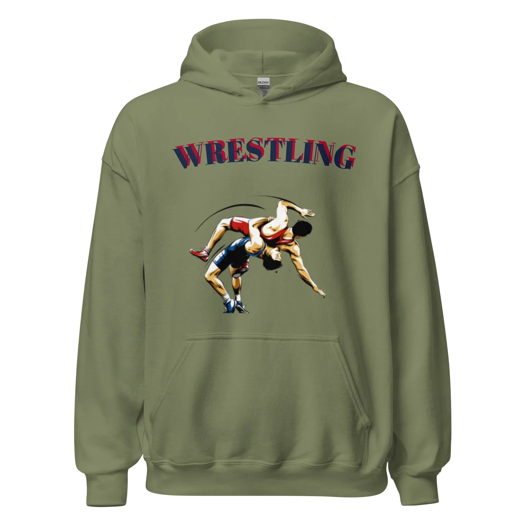 TAKEDOWN KING men’s hoodie - Red / S - Printoo Shop - 5250391_5538