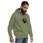 SAMURAI LEGEND men’s hoodie - Indigo Blue / S - Printoo Shop - 8396808_5562