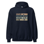 SKATE CULTURE NEVER DIES men’s hoodie - Black / S - Printoo Shop - 7913120_5530