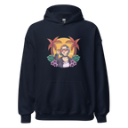 RELAXED COOL women’s hoodie - Black / S - Printoo Shop - 9602728_5530