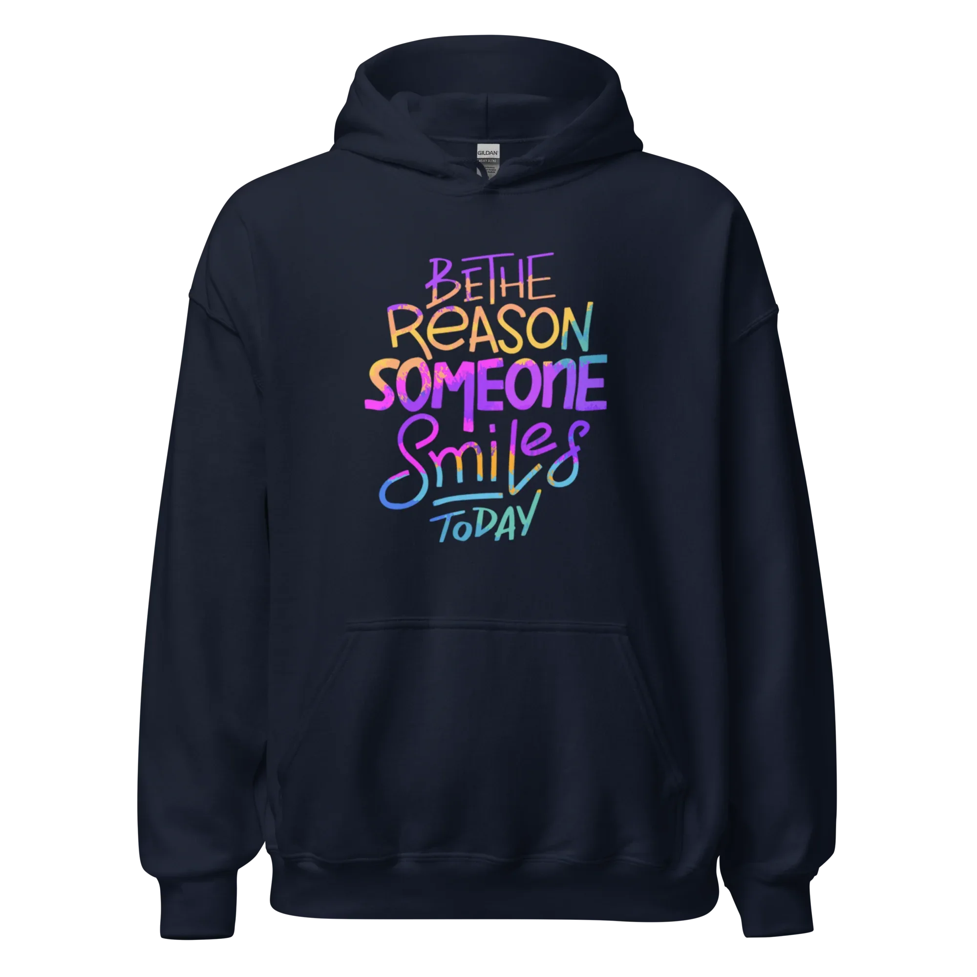 SMILE REASON men’s hoodie - Black / S - Printoo Shop - 2044547_5530