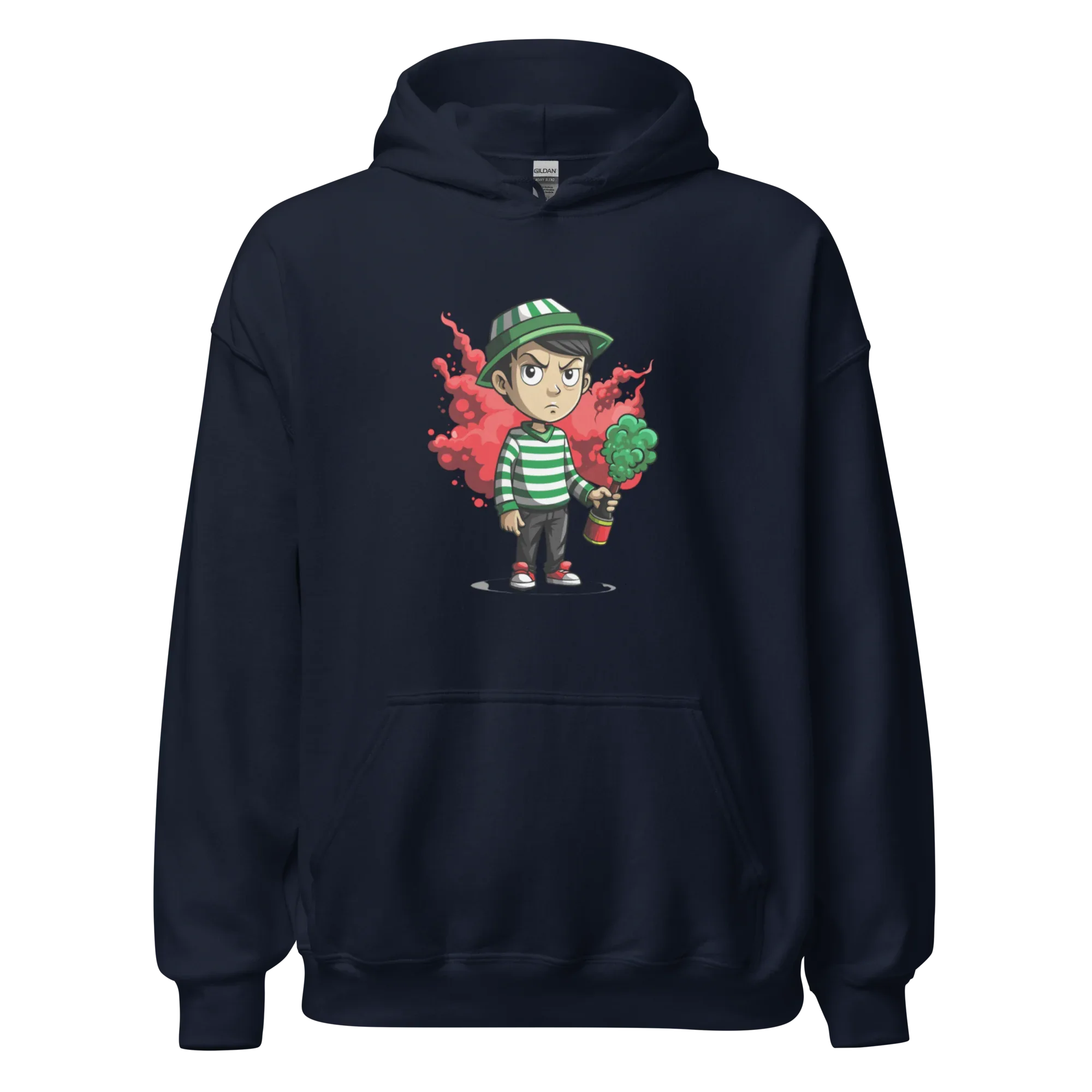 STREET FLARE men’s hoodie - Black / S - Printoo Shop - 4169729_5530