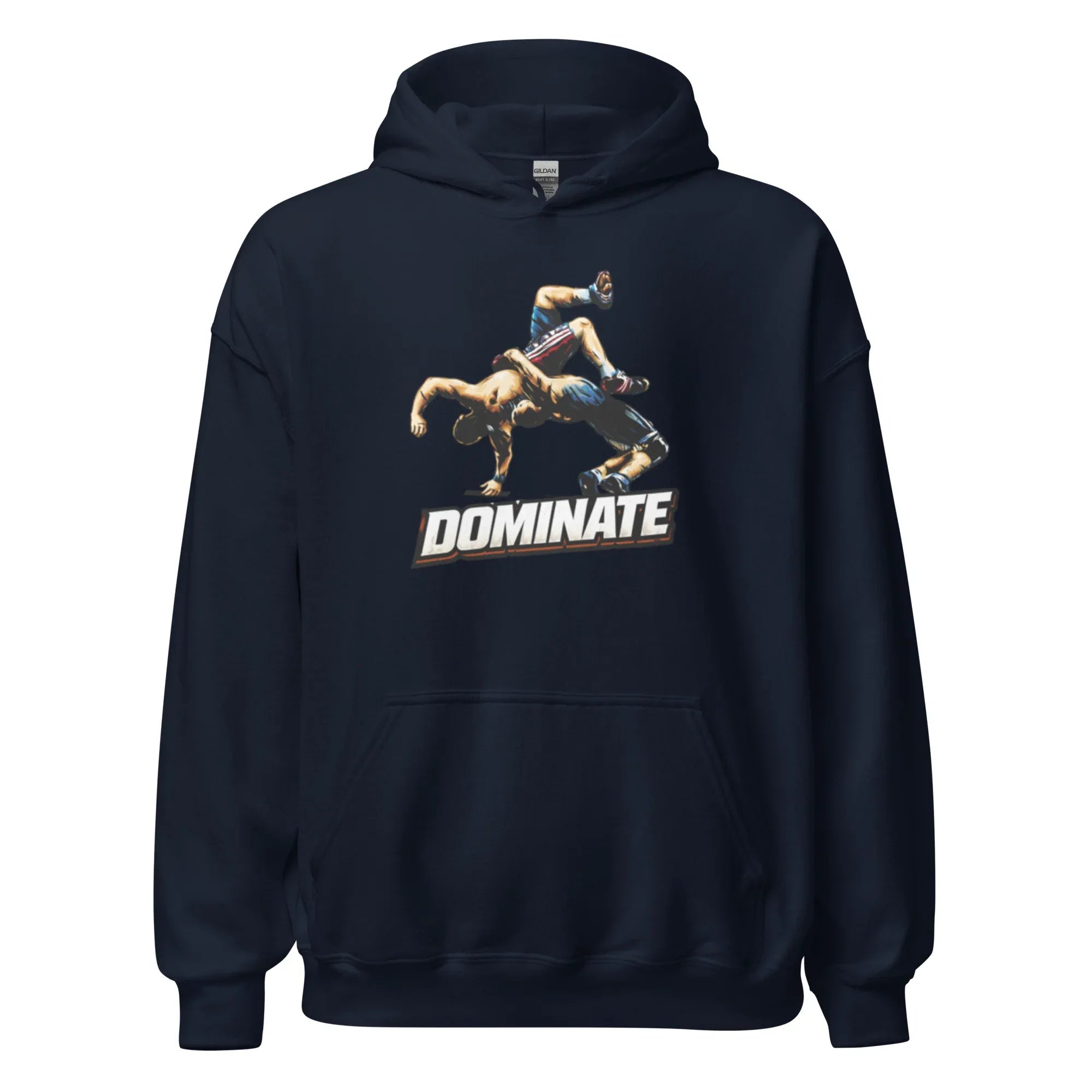 DOMINATE men’s hoodie - Black / S - Printoo Shop - 3563588_5530