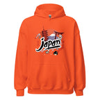 JAPAN HERITAGE ART women’s hoodie - Red / S - Printoo Shop - 1492359_5538