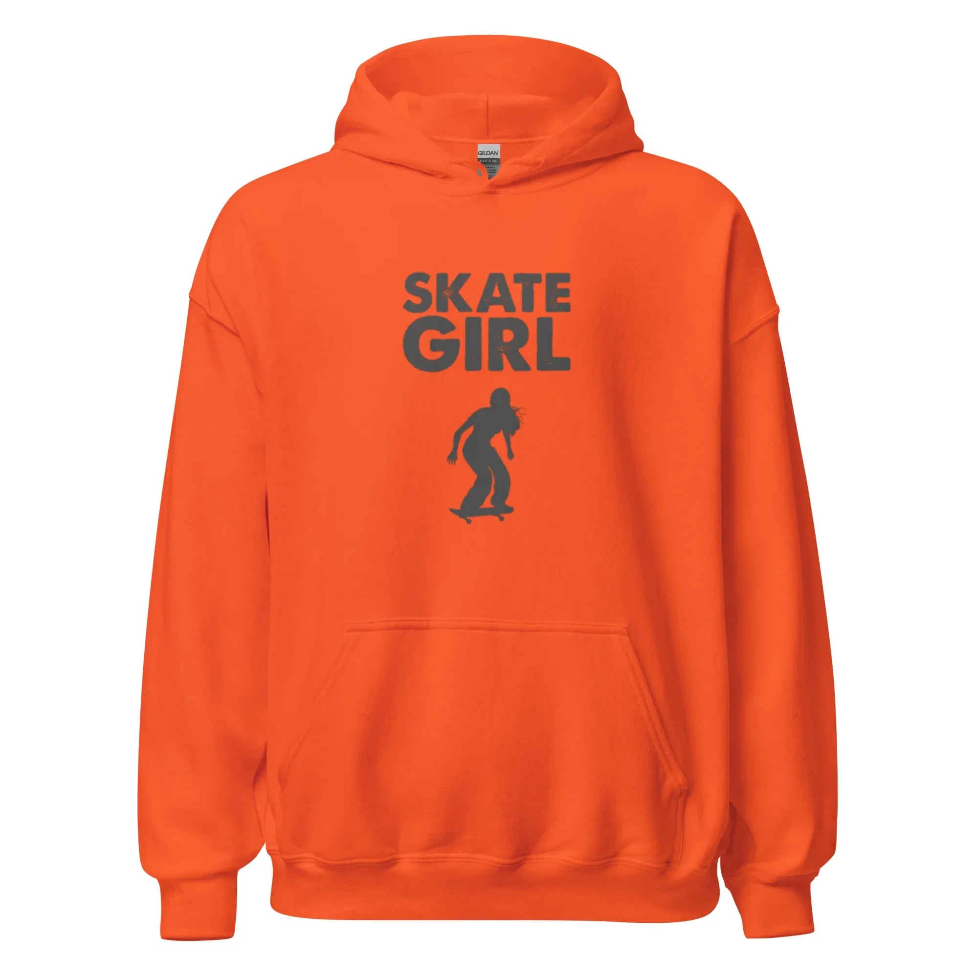 SKATE GIRL ADRENALINE women’s hoodie - Red / S - Printoo Shop - 5362049_5538