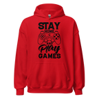 GAMER men’s hoodie - Red / S - Printoo Shop - 2935068_5538