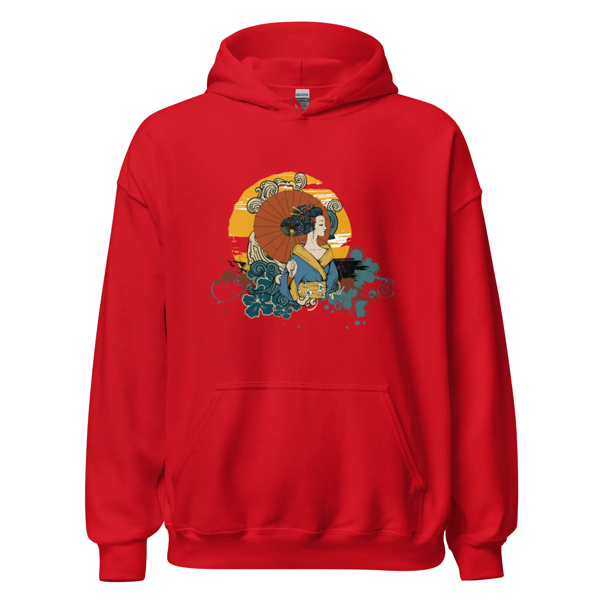 BEAUTY IN BLOOM women’s hoodie - Black / S - Printoo Shop - 7184418_5530