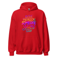 SMILE REASON women’s hoodie - Red / S - Printoo Shop - 2866886_5538