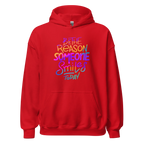 SMILE REASON women’s hoodie - Red / S - Printoo Shop - 2866886_5538