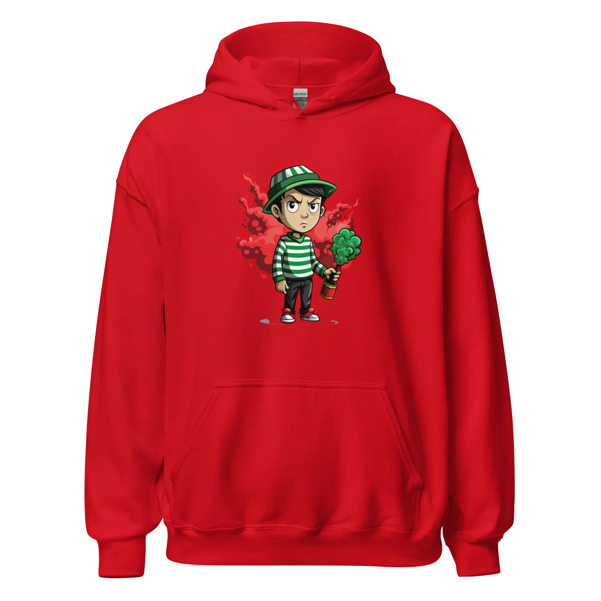 STREET FLARE women’s hoodie - Red / S - Printoo Shop - 8934718_5538