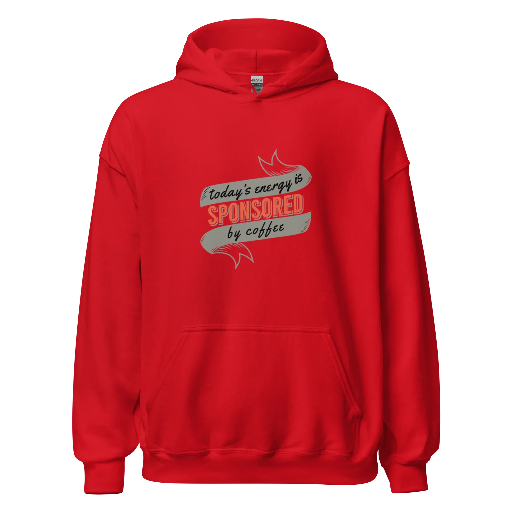 COFFEE SPONSOR women’s hoodie - Red / S - Printoo Shop - 4212952_5538