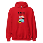 RETRO VIBE TAPE ART women’s hoodie - Red / S - Printoo Shop - 9982123_5538