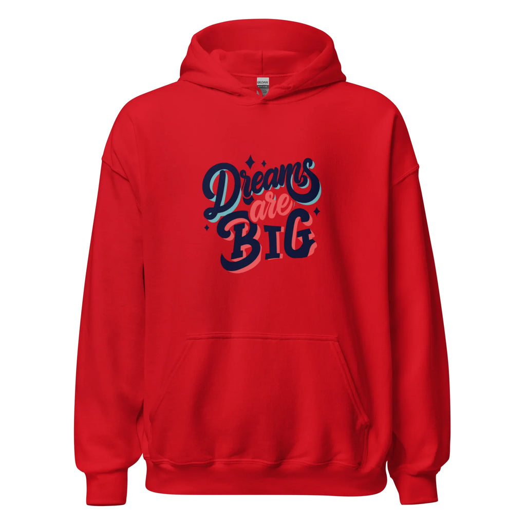 BOLD DREAMER women’s hoodie - Red / S - Printoo Shop - 7484852_5538