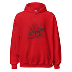 NIGHT KING MYSTIQUE women’s hoodie - Red / S - Printoo Shop - 8100013_5538