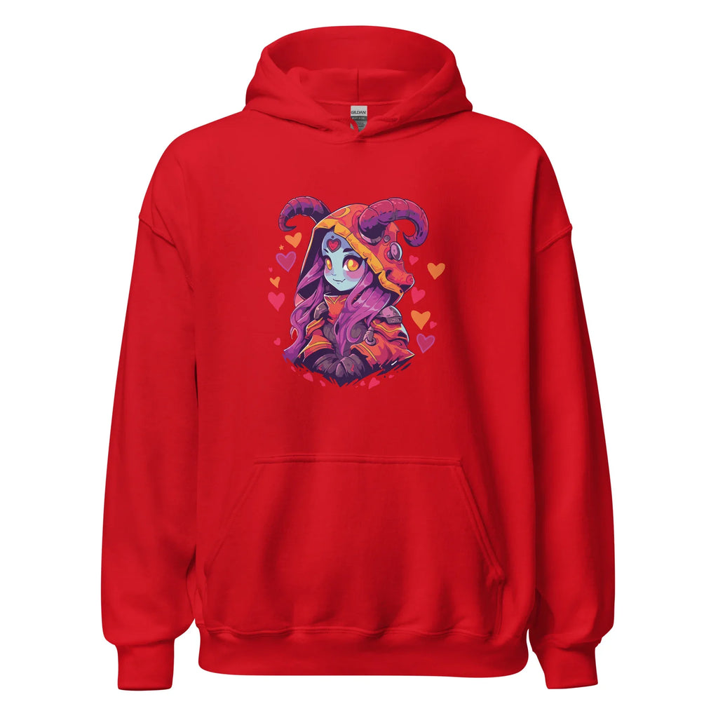 HEART GUARDIAN women’s hoodie - Red / S - Printoo Shop - 8123540_5538