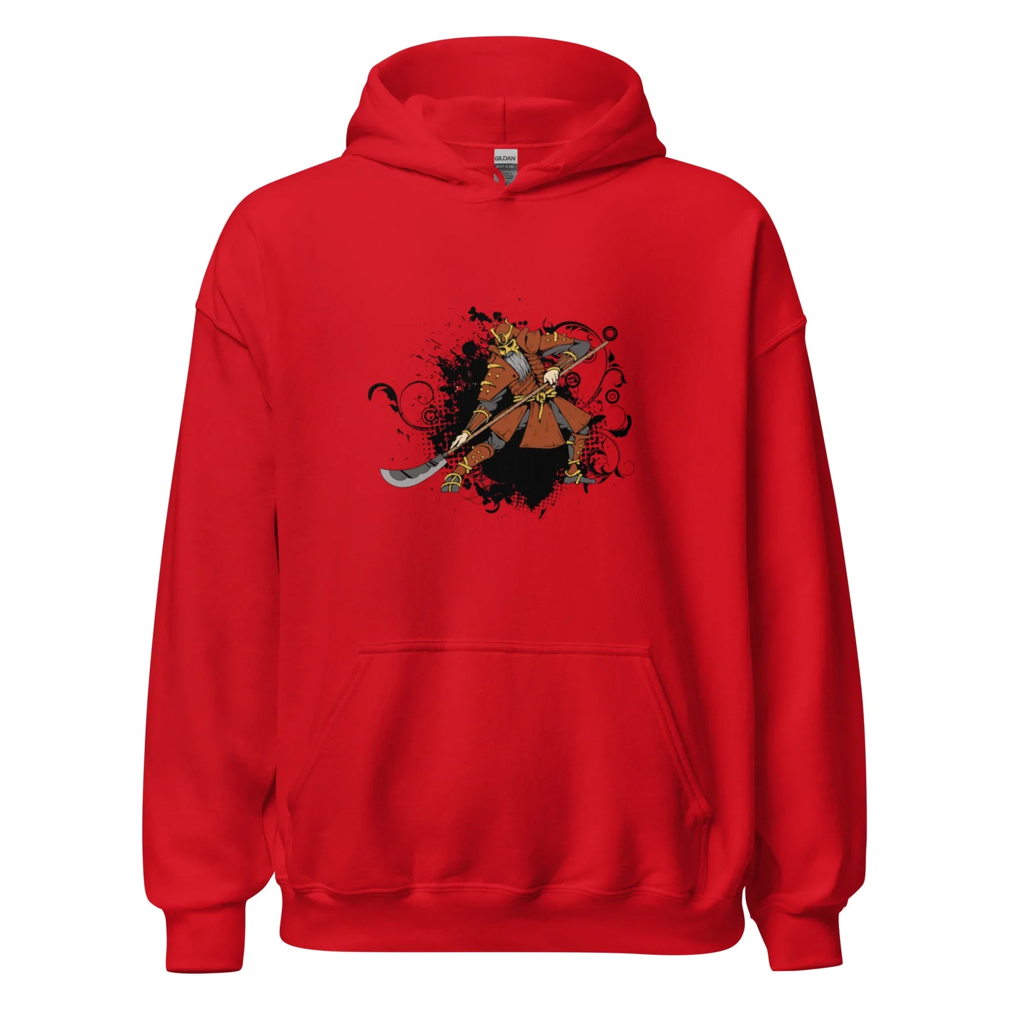 SAMURAI LEGEND women’s hoodie - Red / S - Printoo Shop - 1023590_5538