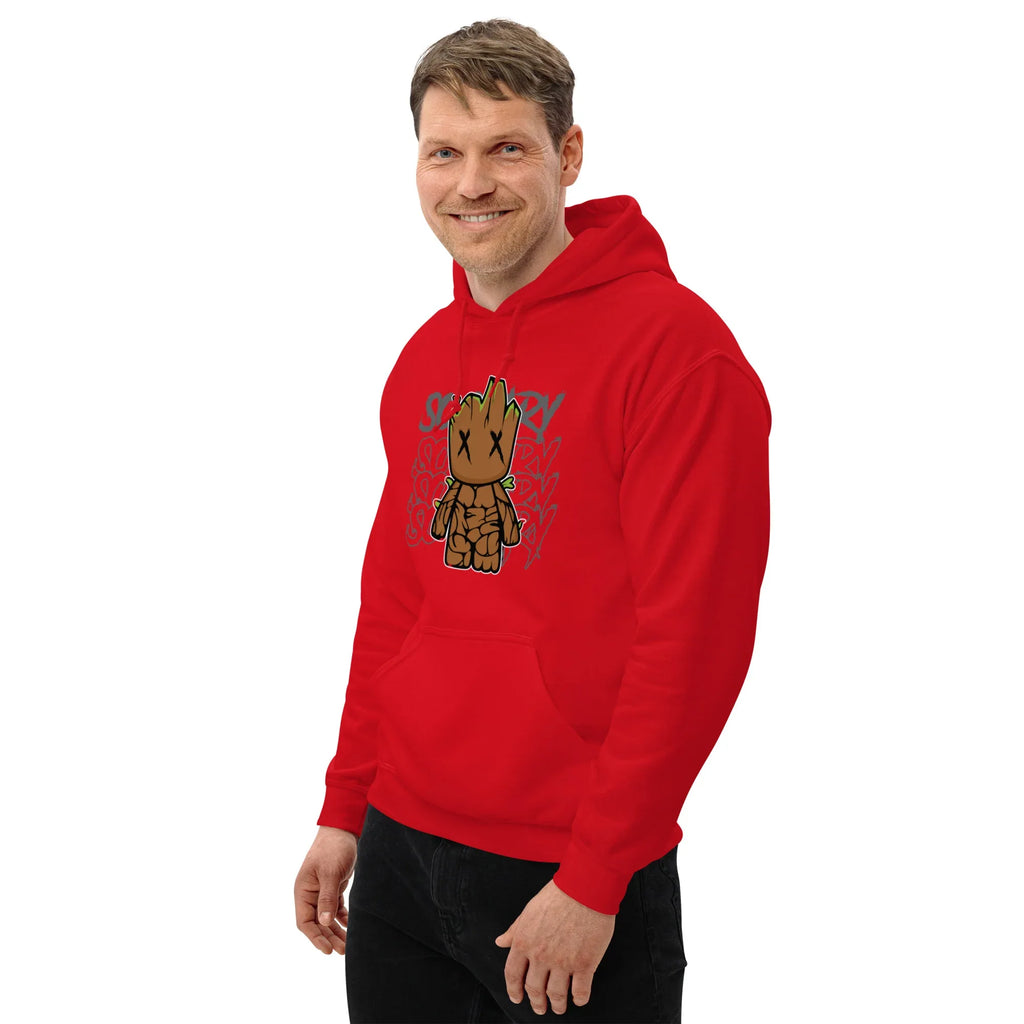 MYSTIC WOODEN GUARDIAN men’s hoodie - Black / S - Printoo Shop - 8847784_5530