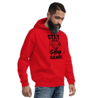 GAMER men’s hoodie - Red / S - Printoo Shop - 2935068_5538