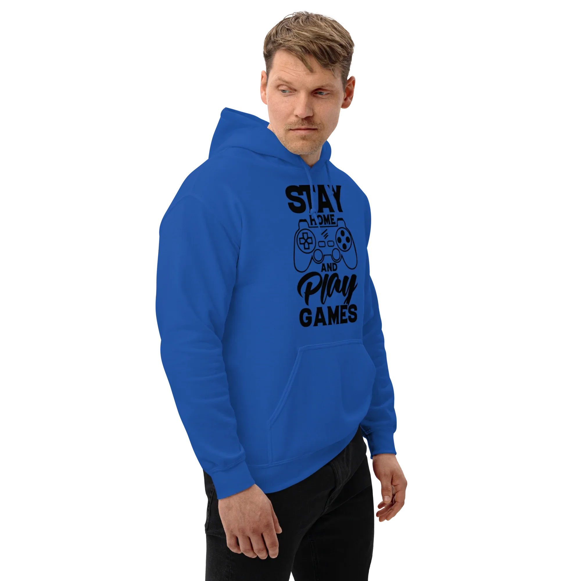 GAMER men’s hoodie - Red / S - Printoo Shop - 2935068_5538