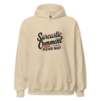 SARCASTIC COMMENT men’s hoodie - Red / S - Printoo Shop - 1238960_5538