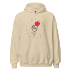 HEART BALLOONS women’s hoodie - Heliconia / S - Printoo Shop - 2197302_22257