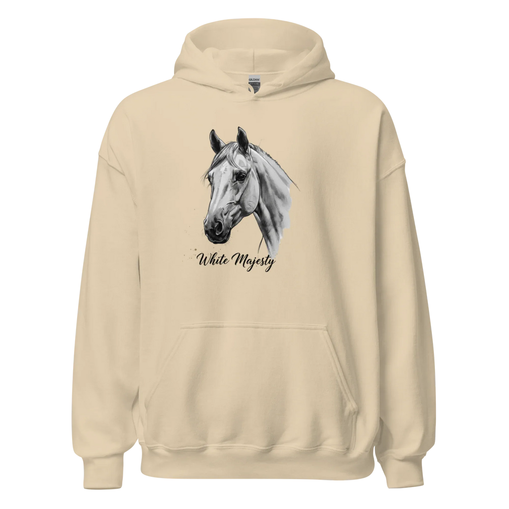 WHITE MAJESTY women’s hoodie - Military Green / S - Printoo Shop - 1970511_12989