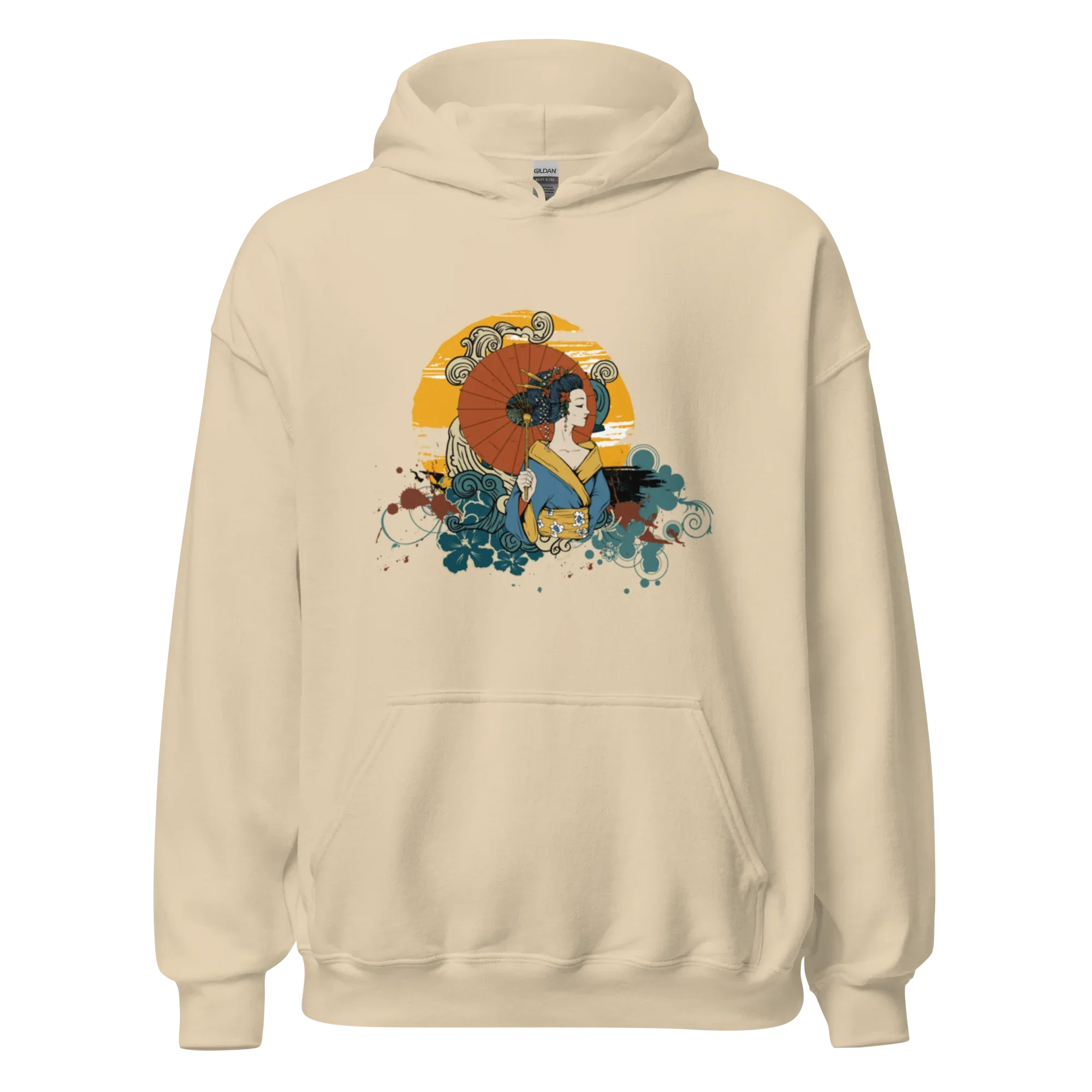 BEAUTY IN BLOOM women’s hoodie - Black / S - Printoo Shop - 7184418_5530