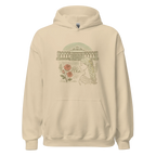 PALACE ROSES women’s hoodie - Sand / S - Printoo Shop - 7813947_12997