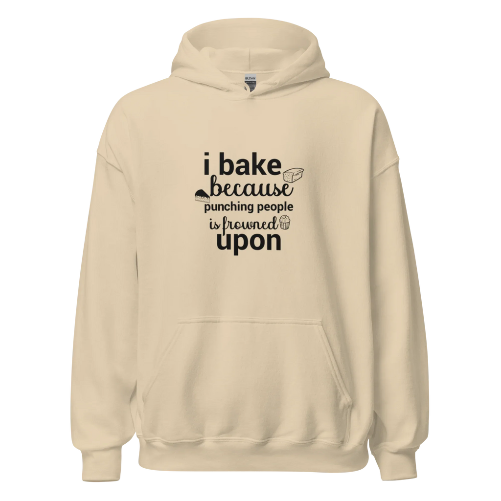 BAKE THERAPY women’s hoodie - Red / S - Printoo Shop - 8541079_5538