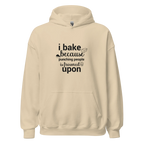 BAKE THERAPY women’s hoodie - Red / S - Printoo Shop - 8541079_5538