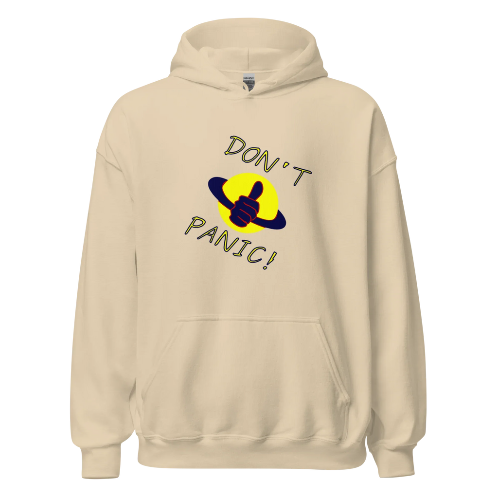 DON’T PANIC! women’s hoodie - Red / S - Printoo Shop - 5966786_5538