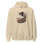 ELEGANT GEISHA ART women’s hoodie - Black / S - Printoo Shop - 4640644_5530