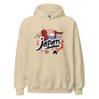 JAPAN HERITAGE ART women’s hoodie - Red / S - Printoo Shop - 1492359_5538