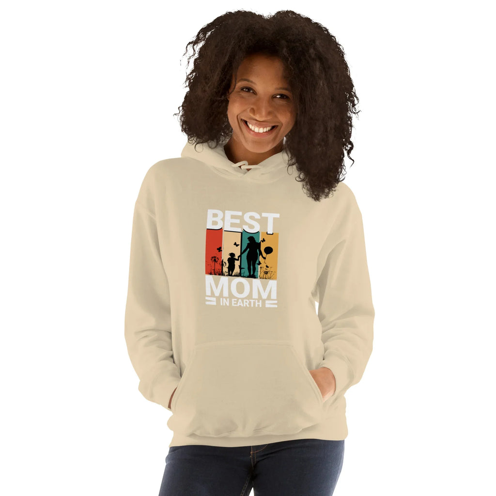 BEST MOM IN EARTH women’s hoodie - Black / S - Printoo Shop - 3035506_5530