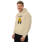 FAKESMILE men’s hoodie - Indigo Blue / S - Printoo Shop - 1170729_5562