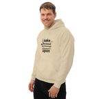 BAKE THERAPY men’s hoodie - Indigo Blue / S - Printoo Shop - 2973079_5562