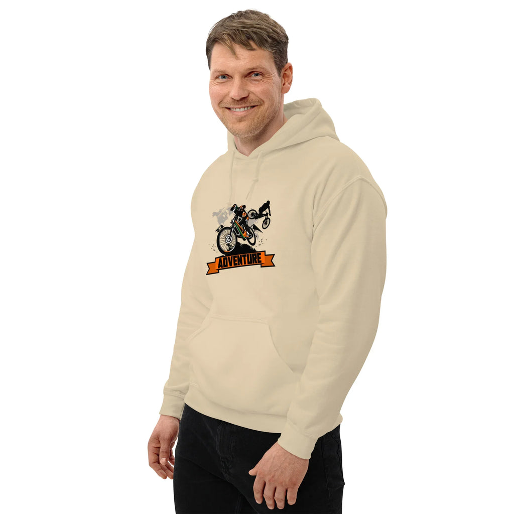 NO BRAKES NO RULES men’s hoodie - Red / S - Printoo Shop - 4234376_5538