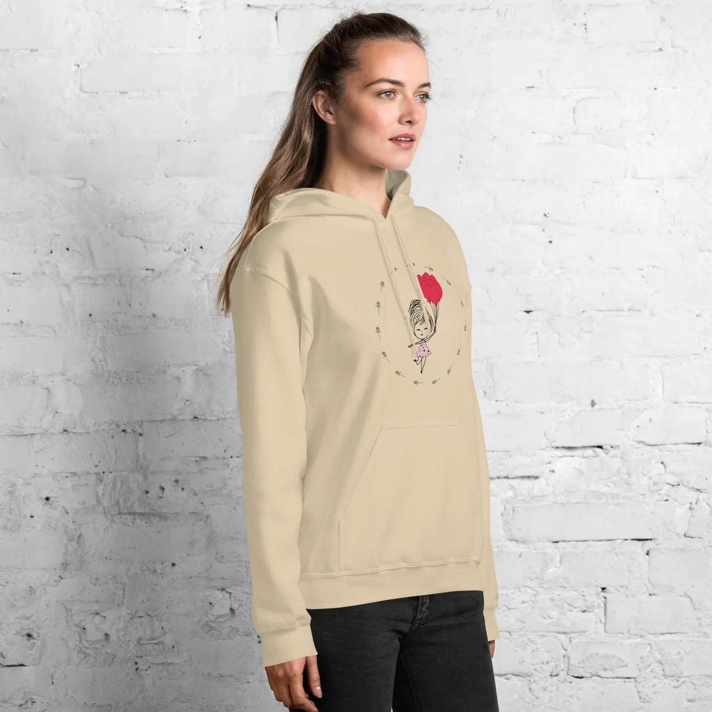 HEART BALLOONS women’s hoodie - Heliconia / S - Printoo Shop - 2197302_22257