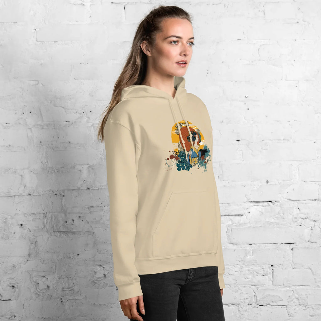 BEAUTY IN BLOOM women’s hoodie - Black / S - Printoo Shop - 7184418_5530