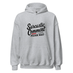 SARCASTIC COMMENT men’s hoodie - Red / S - Printoo Shop - 1238960_5538