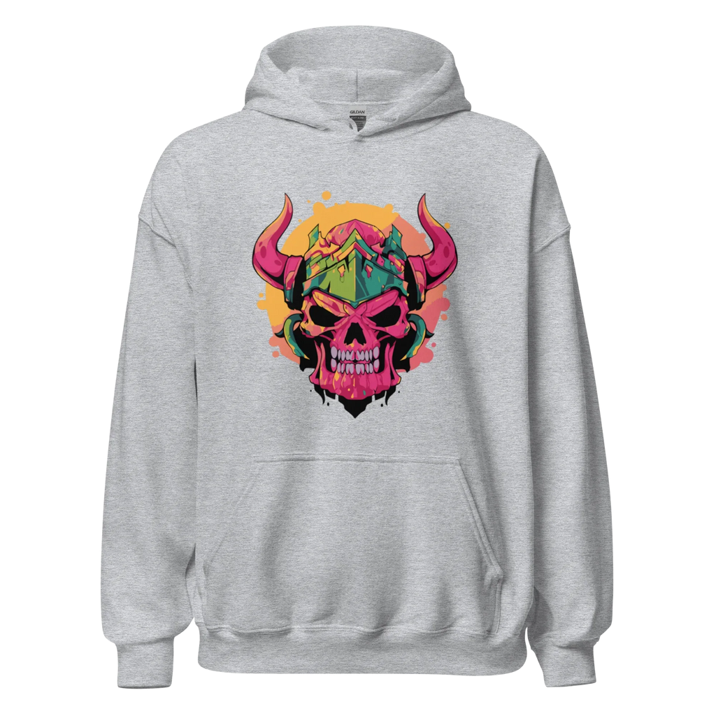 WAR SKULL HELMET men’s hoodie - Black / S - Printoo Shop - 8353013_5530