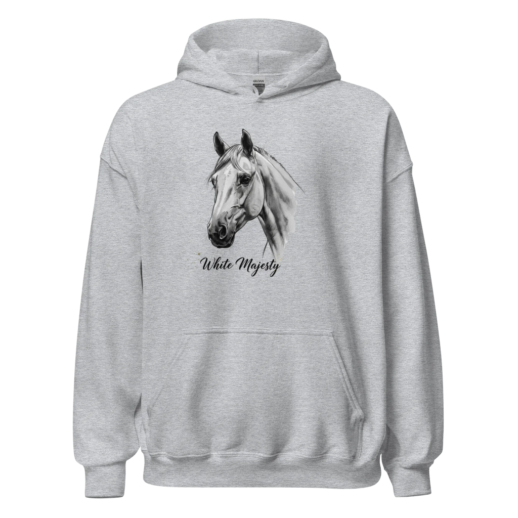 WHITE MAJESTY women’s hoodie - Military Green / S - Printoo Shop - 1970511_12989