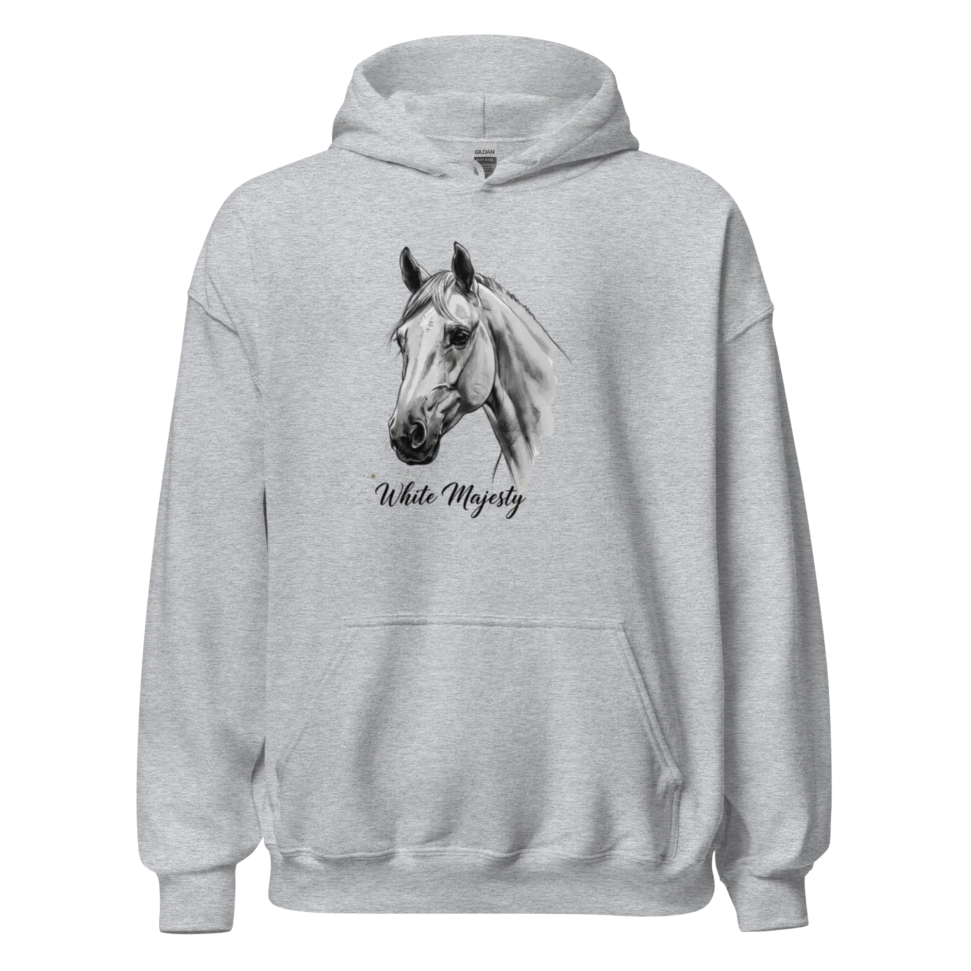 WHITE MAJESTY women’s hoodie - Military Green / S - Printoo Shop - 1970511_12989