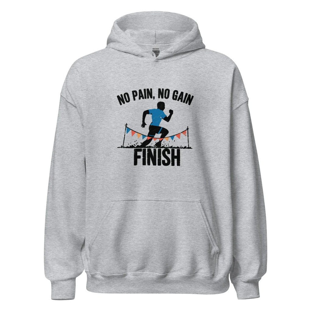 FINISH LINE VICTORY men’s hoodie - Royal / S - Printoo Shop - 3798739_16850