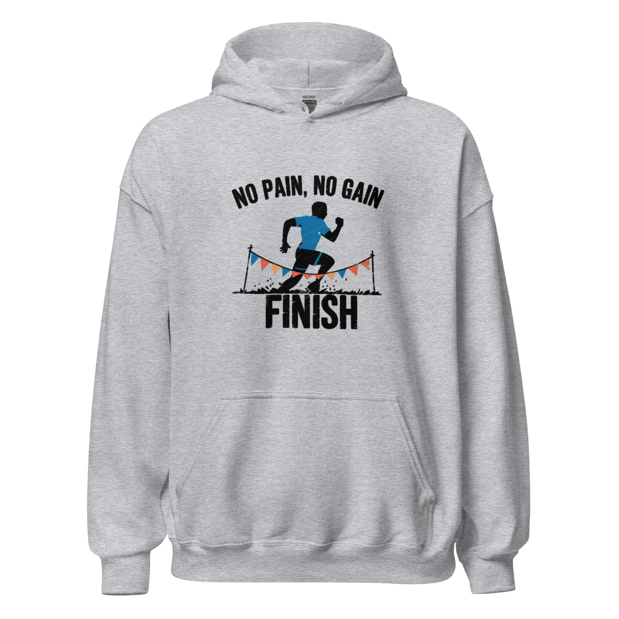 FINISH LINE VICTORY men’s hoodie - Royal / S - Printoo Shop - 3798739_16850